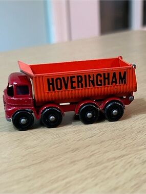 Hoveringham Tipper Matchbox Car